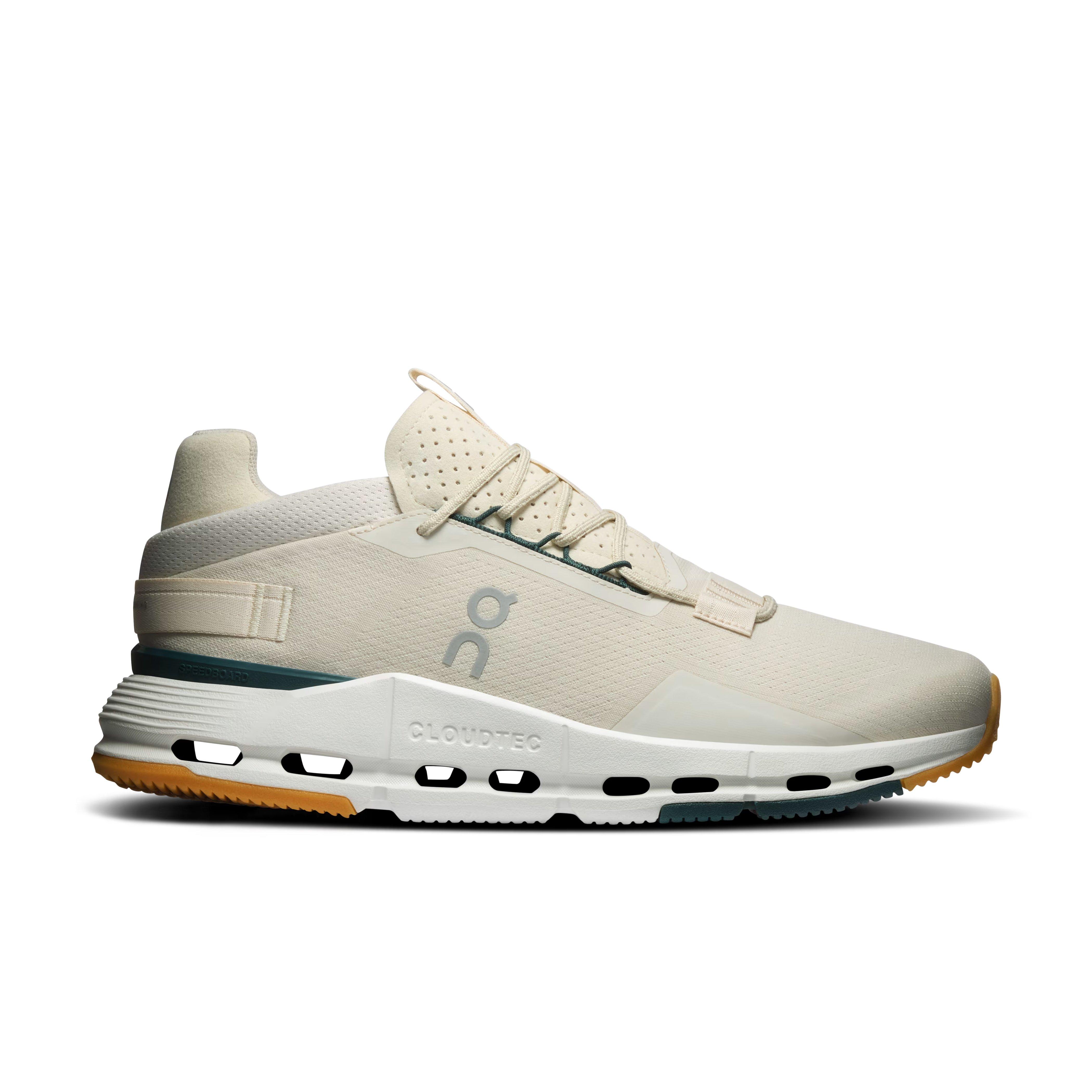 On Cloudnova 2 "Grain/Ivory" Men's Shoe - CREAM